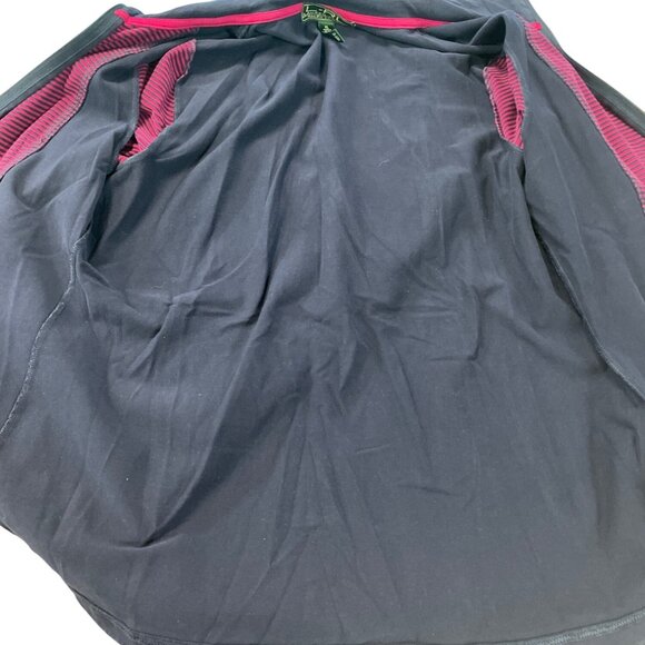 Lauren Ralph Lauren Active Womens Pink Blue Striped Full-zip Jacket Sz XL SKU 94 - Picture 12 of 13